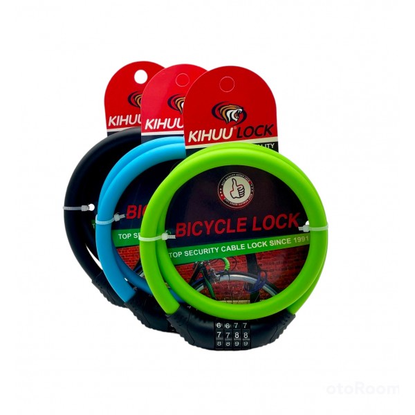 ΚΛΕΙΔΑΡΙΑ ΠΟΔΗΛΑΤΟΥ ΜΕ ΣΥΝΔΥΑΣΜΟ ΣΕ 3 ΧΡΩΜΑΤΑ 10X800MM 1254-08